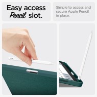 Текстителн калъф за iPad Air 4 2020 / 5 2022 / 6 (11" 2024) от Spigen Urban Fit - Midnight Green