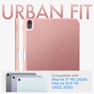 Текстителн калъф за iPad Air 4 2020 / 5 2022 / 6 (11" 2024) от Spigen Urban Fit - Rose Gold