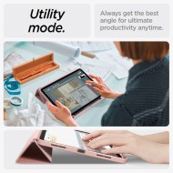 Текстителн калъф за iPad Air 4 2020 / 5 2022 / 6 (11" 2024) от Spigen Urban Fit - Rose Gold