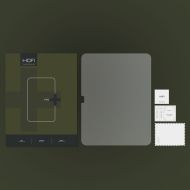 Стъклен протектор FULL GLUE за iPad 10.9 от Hofi Glass Pro+ - Прозрачен
