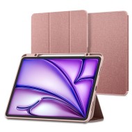 Текстителн калъф за iPad Air 13" (2024) от Spigen Urban Fit - Rose Gold