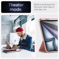 Текстителн калъф за iPad Air 13" (2024) от Spigen Urban Fit - Rose Gold