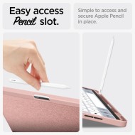 Текстителн калъф за iPad Air 13" (2024) от Spigen Urban Fit - Rose Gold