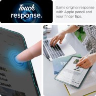 Стъклен протектор за дисплей на iPad Air 13 2024 от Spigen Glas.TR Ëz Fit" - Прозрачен