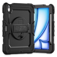 360 градусов калъф за таблет iPad Air 6 (11" 2024) от Tech-Protect Solid360 - Черен