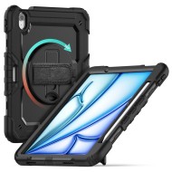 360 градусов калъф за таблет iPad Air 6 (11" 2024) от Tech-Protect Solid360 - Черен