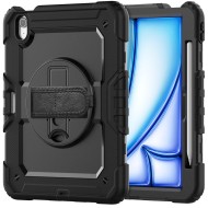 360 градусов калъф за таблет iPad Air 6 (11" 2024) от Tech-Protect Solid360 - Черен