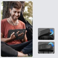 360 градусов калъф за таблет iPad Air 6 (11" 2024) от Tech-Protect Solid360 - Черен