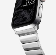 Панелна верижка за Apple Watch 6/7/8/9/10/SE/Ultra 1-2 (44/45/46/49 mm) от Tech-Protect Steelband - Сребриста