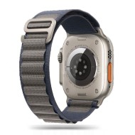 Текстилна каишка за Apple Watch 6/7/8/9/10/SE/ Ultra 1-2 (44/45/46/49 mm) от Tech-Protect Nylon Pro - Navy / Grey