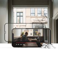 Стъклен протектор FULL GLUE за Motorola Moto E22 / E22i от Hofi Glass Pro+ - Черен
