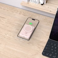 Преносима батерия Power Bank с MagSafe 10 000 mAh от Tech-Protect PB11 LifeMag 15W - Розова