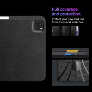 Текстителн калъф за iPad Pro 5 (11" 2024) от Spigen Urban Fit - Черен
