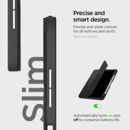 Текстителн калъф за iPad Pro 5 (11" 2024) от Spigen Urban Fit - Черен
