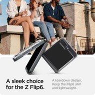 Тънък кейс за Samsung Galaxy Z Flip 6 от Spigen Airskin - Прозрачен