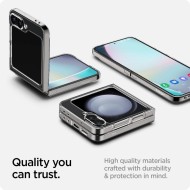 Тънък кейс за Samsung Galaxy Z Flip 6 от Spigen Airskin - Прозрачен