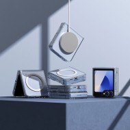 Удароустойчив твърд кейс с MagSafe за Samsung Galaxy Z Flip 6 от Ringke Fusion Magnetic - Прозрачен