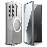 Удароустойчив твърд кейс с MagSafe за Samsung Galaxy Z Fold 6 от Ringke Fusion Magnetic - Прозрачен