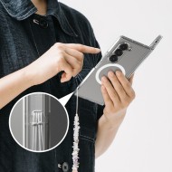 Удароустойчив твърд кейс с MagSafe за Samsung Galaxy Z Fold 6 от Ringke Fusion Magnetic - Прозрачен