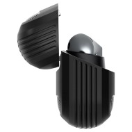 Удароустойчив силиконов калъф за Samsung Galaxy Buds 3 / 3 FE / 3 Pro от Spigen Rugged Armor - Черен мат