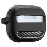 Удароустойчив силиконов калъф за Samsung Galaxy Buds 3 / 3 FE / 3 Pro от Spigen Rugged Armor - Черен мат