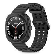 Силиконова каишка за Samsung Galaxy Watch Ultra (47mm) от Tech-Protect IconBand Pro - Черен