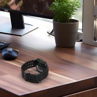 Силиконова каишка за Samsung Galaxy Watch Ultra (47mm) от Tech-Protect IconBand Pro - Черен