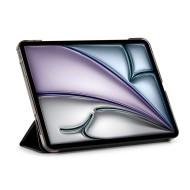 Кожен тефтер за iPad Air 13" (2024) от Spigen Smart Fold - Черен