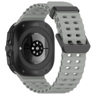 Силиконова каишка за Samsung Galaxy Watch Ultra (47mm) от Tech-Protect IconBand Pro - Crayon Grey