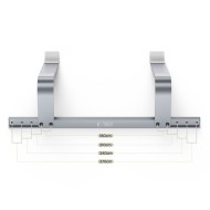 TECH-PROTECT ULS100 UNIVERSAL LAPTOP STAND GREY