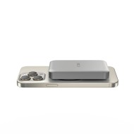 Преносима батерия Power Bank с MagSafe 10 000 mAh от Tech-Protect PB11 LifeMag 15W - Titanium