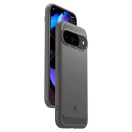 Удароустойчив кейс за Google Pixel 9 / 9 Pro от Spigen Rugged Armor - Marble Grey