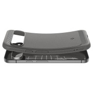 Удароустойчив кейс за Google Pixel 9 / 9 Pro от Spigen Rugged Armor - Marble Grey