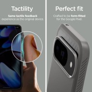 Удароустойчив кейс за Google Pixel 9 / 9 Pro от Spigen Rugged Armor - Marble Grey