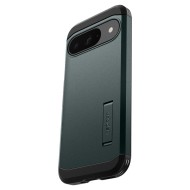 Удароустойчив, твърд кейс за Google Pixel 9 / 9 Pro от Spigen Tough Armor - Abyss Green