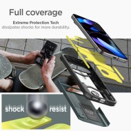 Удароустойчив, твърд кейс за Google Pixel 9 / 9 Pro от Spigen Tough Armor - Abyss Green