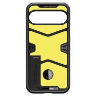 Удароустойчив, твърд кейс за Google Pixel 9 Pro XL от Spigen Tough Armor - Черен