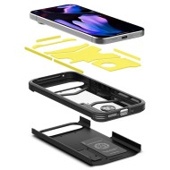 Удароустойчив, твърд кейс за Google Pixel 9 Pro XL от Spigen Tough Armor - Черен