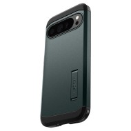 Удароустойчив, твърд кейс за Google Pixel 9 Pro XL от Spigen Tough Armor - Abyss Green