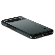 Удароустойчив, твърд кейс за Google Pixel 9 Pro XL от Spigen Tough Armor - Abyss Green
