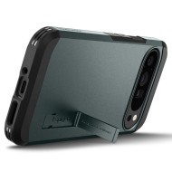 Удароустойчив, твърд кейс за Google Pixel 9 Pro XL от Spigen Tough Armor - Abyss Green