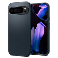 Тънък твърд кейс за Google Pixel 9 Pro XL от Spigen Thin Fit - Metal Slate