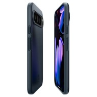 Тънък твърд кейс за Google Pixel 9 Pro XL от Spigen Thin Fit - Metal Slate