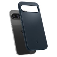 Тънък твърд кейс за Google Pixel 9 Pro XL от Spigen Thin Fit - Metal Slate