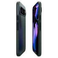 Тънък твърд кейс за Google Pixel 9 Pro XL от Spigen Thin Fit - Abyss Green