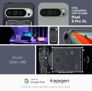 Удароустойчив твърд кейс за Google Pixel 9 Pro XL от Spigen Ultra Hybrid - Zero One