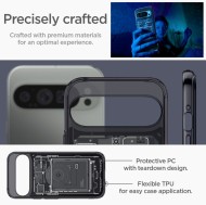 Удароустойчив твърд кейс за Google Pixel 9 Pro XL от Spigen Ultra Hybrid - Zero One