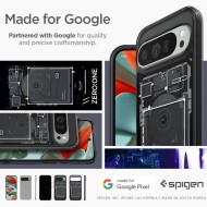 Удароустойчив твърд кейс за Google Pixel 9 Pro XL от Spigen Ultra Hybrid - Zero One