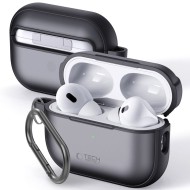Калъф за слушалки Apple AirPods Pro 1 / 2 от Tech-Protect Magmat - Черен мат