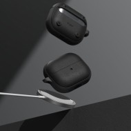 Силиконов калъф с MagSafe за слушалки Samsung Galaxy Buds 3 / 3 FE / 3 Pro от Ringke Onyx Magnetic - Черен